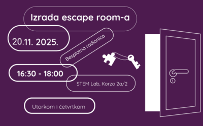 Besplatna radionica za učenike – Izrada escape room-a